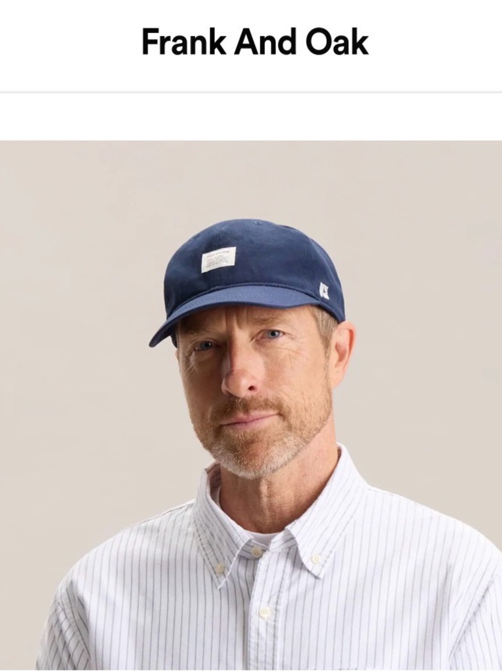Organic Cotton Baseball Cap in Burgundy - Picture 9 of 9